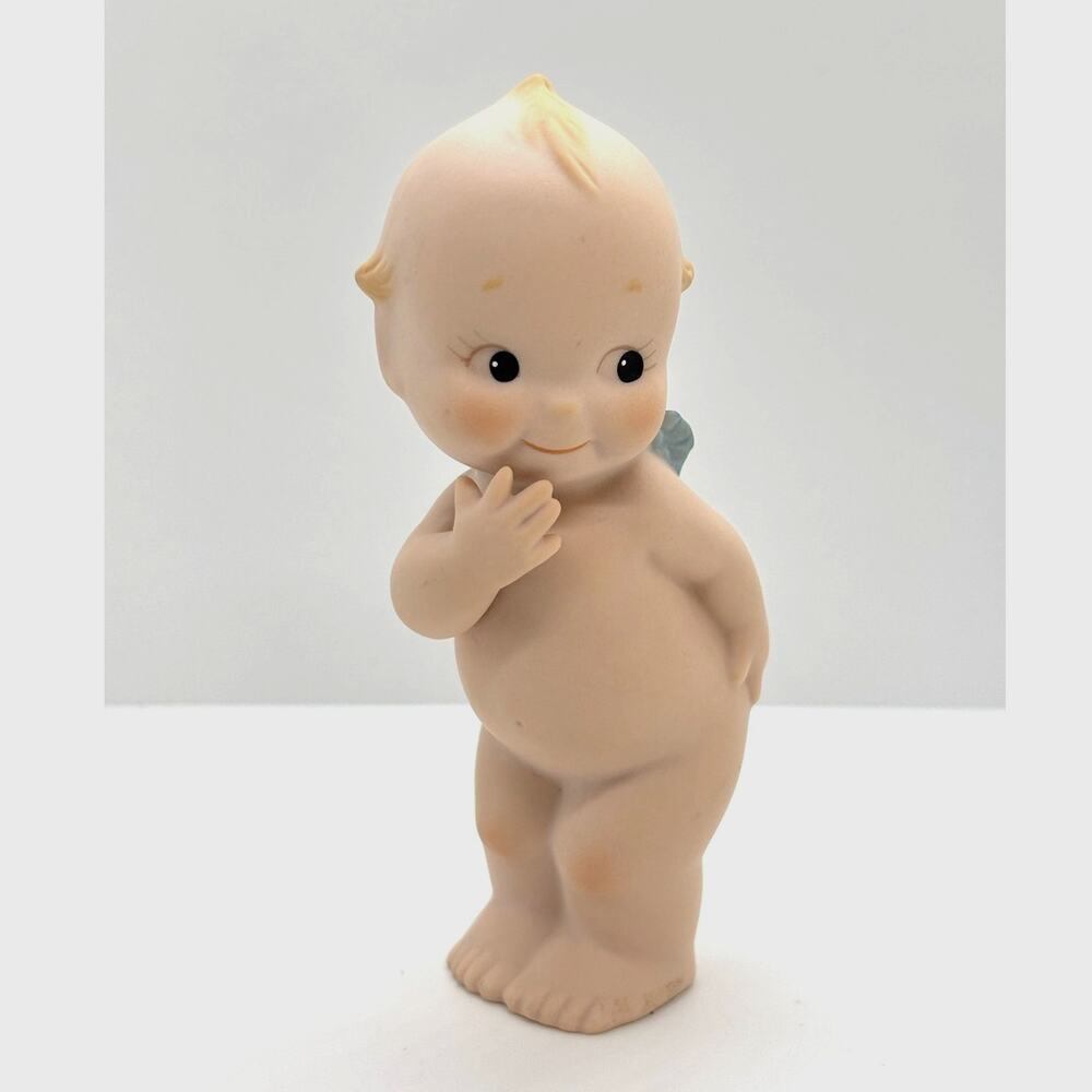Vintage 1991 Jesco/Enesco Rose O'Neill Porcelain Kewpie Doll Figurine